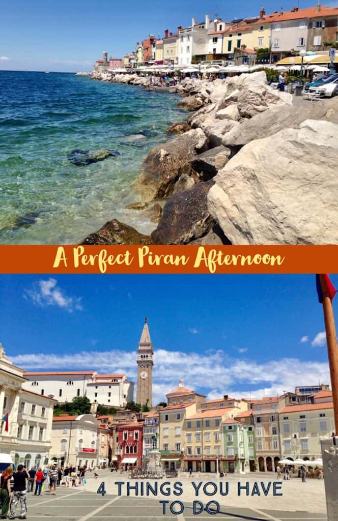4 things you have to do in Piran, Slovenia | Piran is a perfect day trip from Ljubljana, and a gorgeous must-do in Slovenia. Beautiful seaside town! What to do in Piran Slovenia #slovenia #easterneurope #slovenia