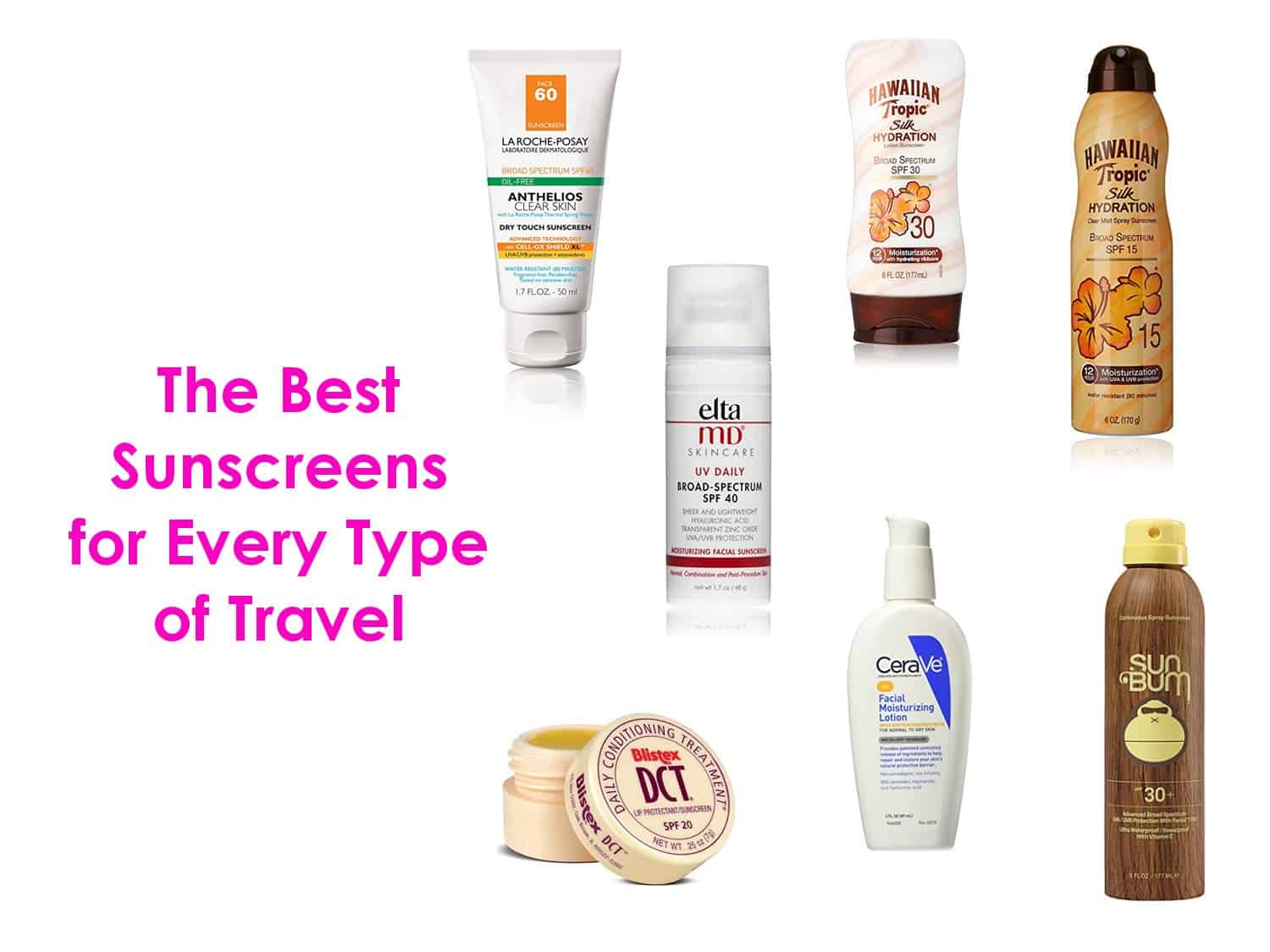 best sunscreens for travel