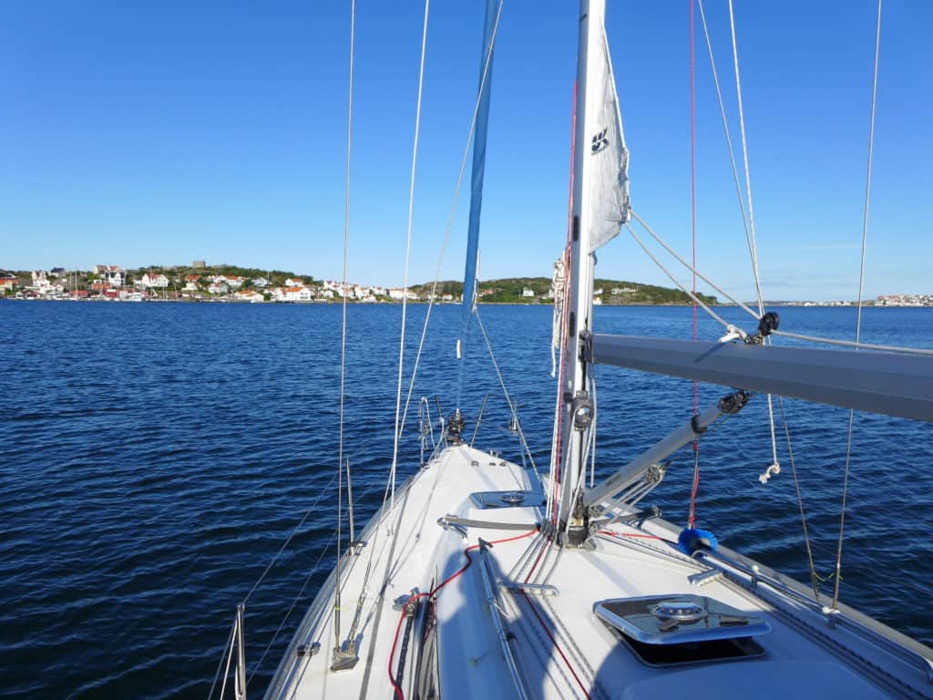 Sailing the Gothenburg archipelago in Sweden...how to rent a sailboat on Airbnb & sail in Sweden, planning your trip, including Björkö, Marstrand, & Grötto. Sweden itinerary ideas & trip planning advice. #sweden #airbnb
