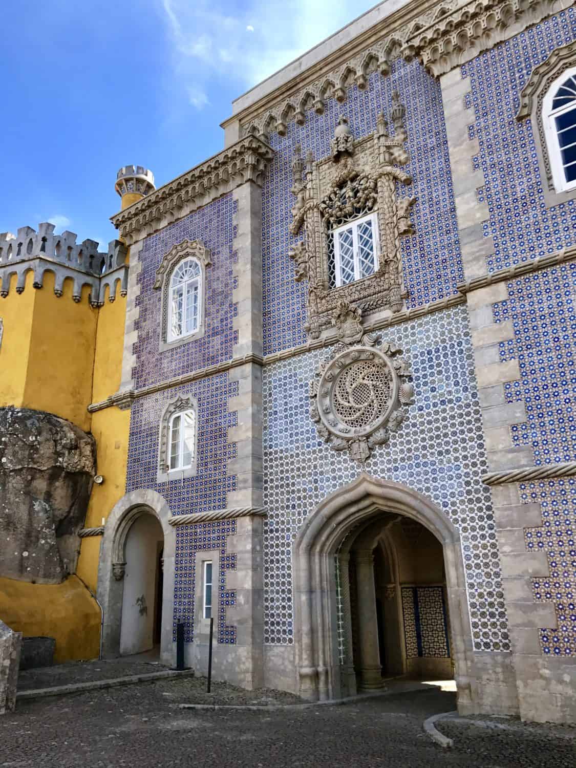 Gorgeous Pena Palace | A guide to visiting magical Sintra, Portugal, a perfect guide for any first-timer | What to do in Sintra, which castles to visit, how to plan your trip | Sintra is the perfect day trip from Lisbon, but you could easily spend a few days exploring all the amazing history! #sintra #portugal