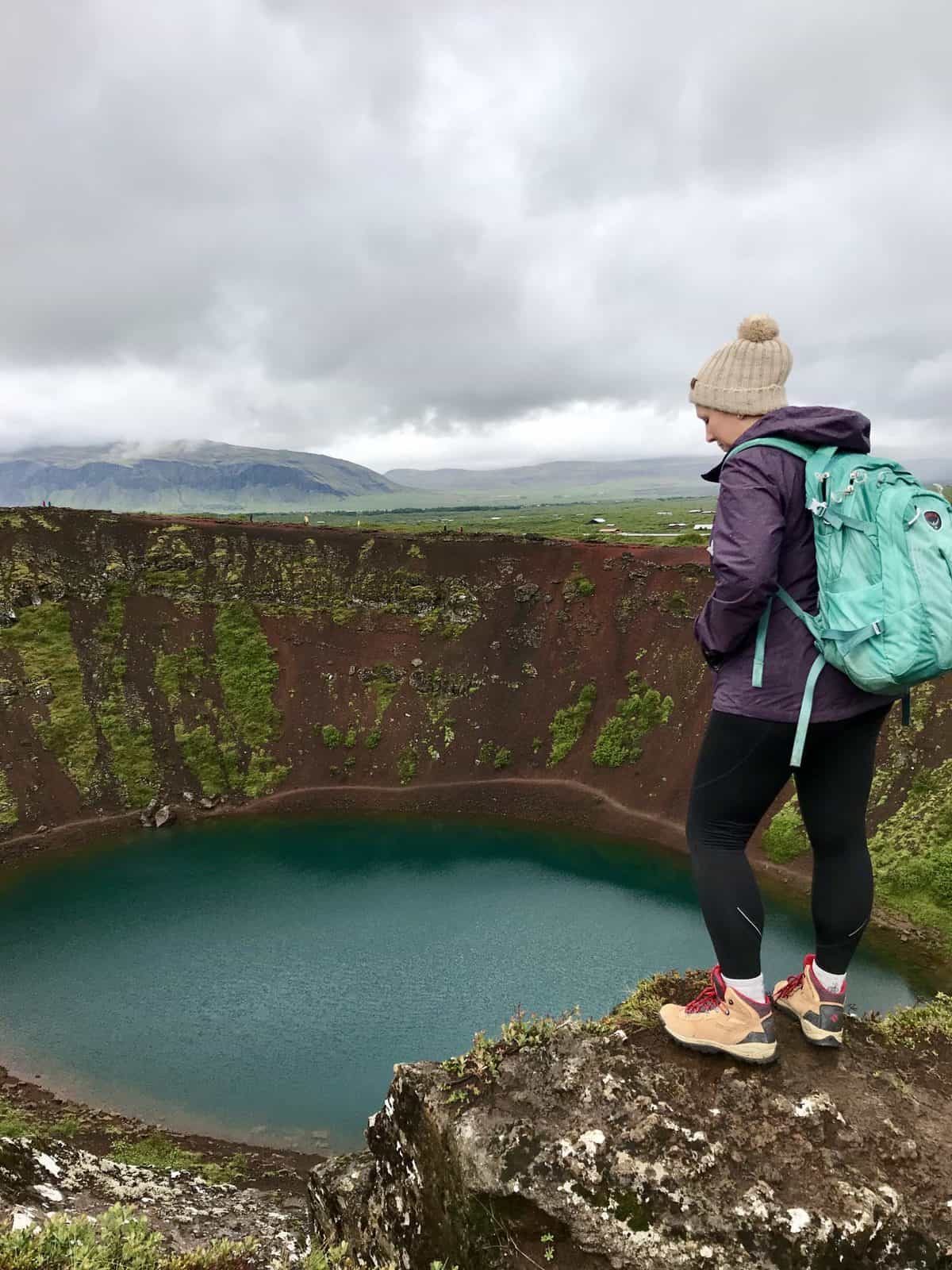 Things to do in Iceland - a quick stop at Kerid Crater is a must - Iceland in summer