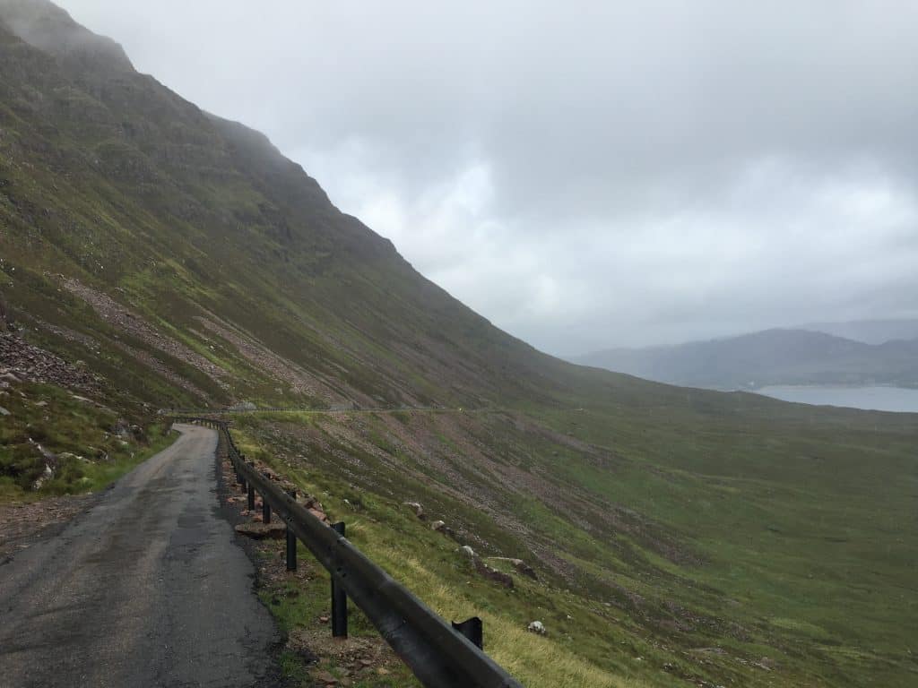 Driving Bealach na Ba on our 10-day Scotland itinerary