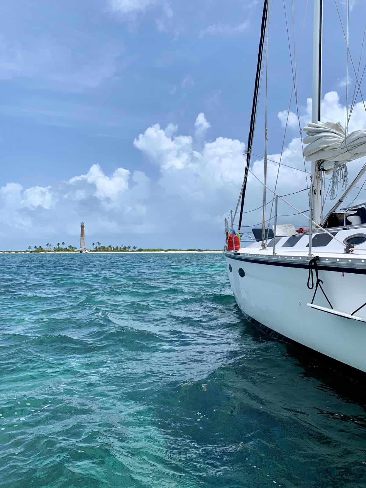 Visiting the Stunning, Remote Loggerhead Key in Dry Tortugas National Park (Florida, USA) | If you're visiting Dry Tortugas National Park, consider figuring out a way to see Loggerhead Key as well. I did a private sailboat charter down there, and had this gorgeous island all to myself. #drytortugas #keywest #nps #nationalpark #loggerhead