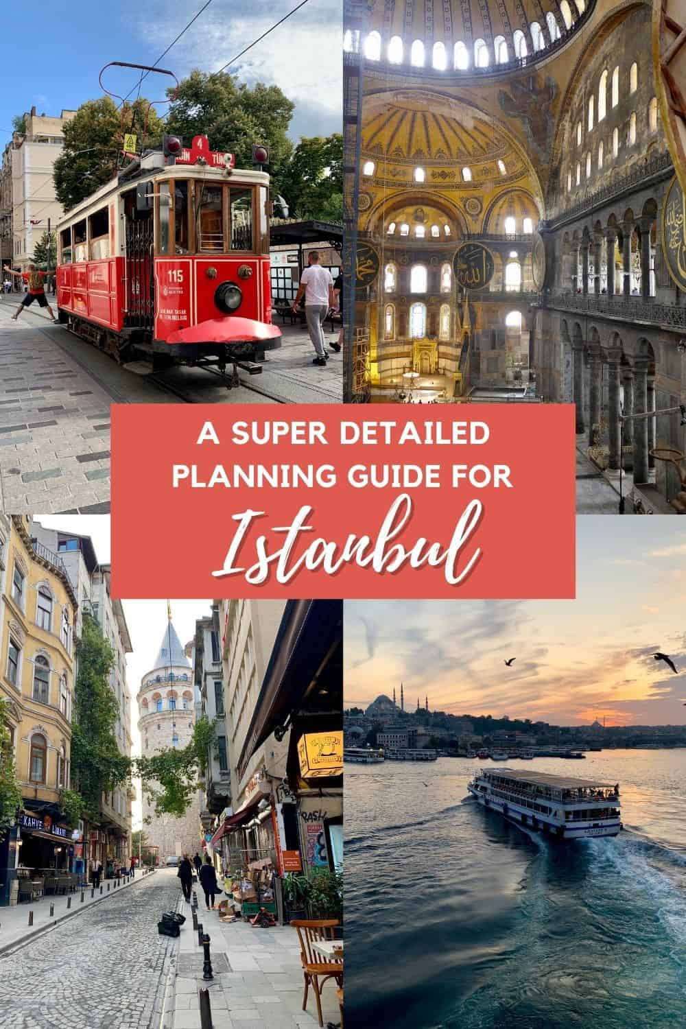 A Detailed Guide & 3+Day Itinerary for Istanbul | Things to do in Istanbul & how to plan the best Istanbul itinerary...what to do, where to eat, where to stay, an Istanbul neighborhood guide, & much more. Visiting Hagia Sophia, Blue Mosque, Mosque of Suleyman the Magnificent, Galata Tower. What to do in Turkey, Istanbul tips. #istanbul #itinerary #turkey #beyoglu #eminonu