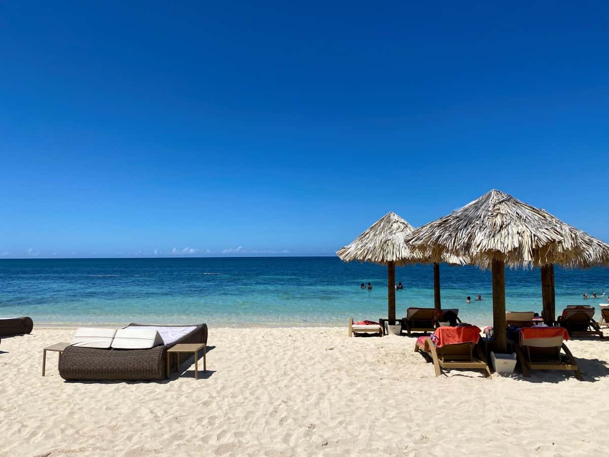 Review of Iberostar Grand Rose Hall Resort in Montego Bay, Jamaica - the beach