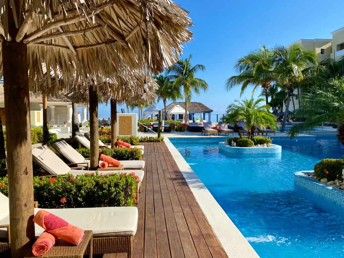 Best all-inclusive resorts in Caribbean - Iberostar Grand Rose Hall is an adults-only resort in Montego Bay Jamaica - pool