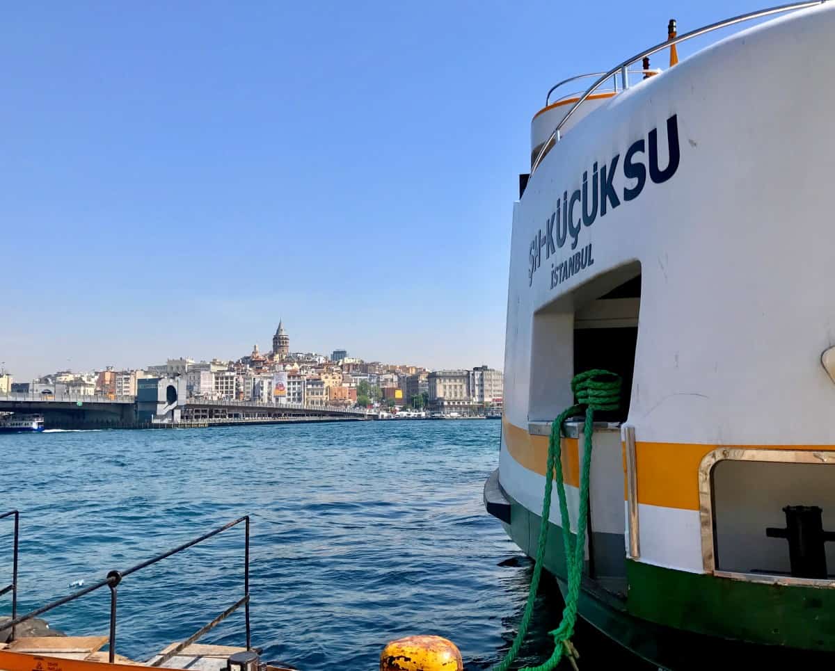 3-day Istanbul itinerary ideas - getting out on a ferry or Bosphorus cruise is a must