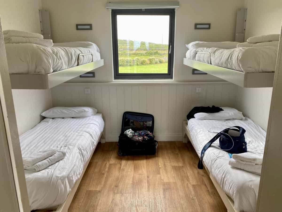 What to do on Inis Mor (Inishmore) in Ireland's Aran Islands...I stayed in the sparse but functional glamping pods