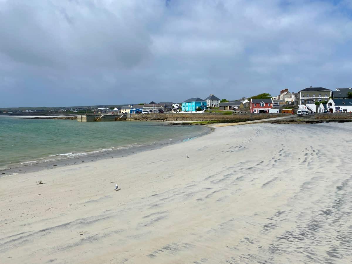 What to do in Inis Mor (Aran Islands, Ireland)...the little beach in Kilronan