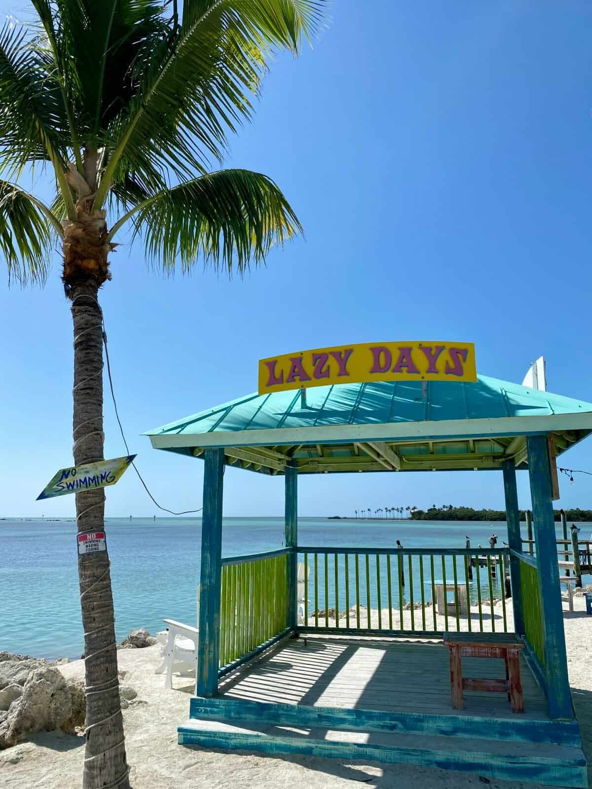 Planning a Florida Keys road trip itinerary - what to do in the Florida Keys - pay a visit to Lazy Days