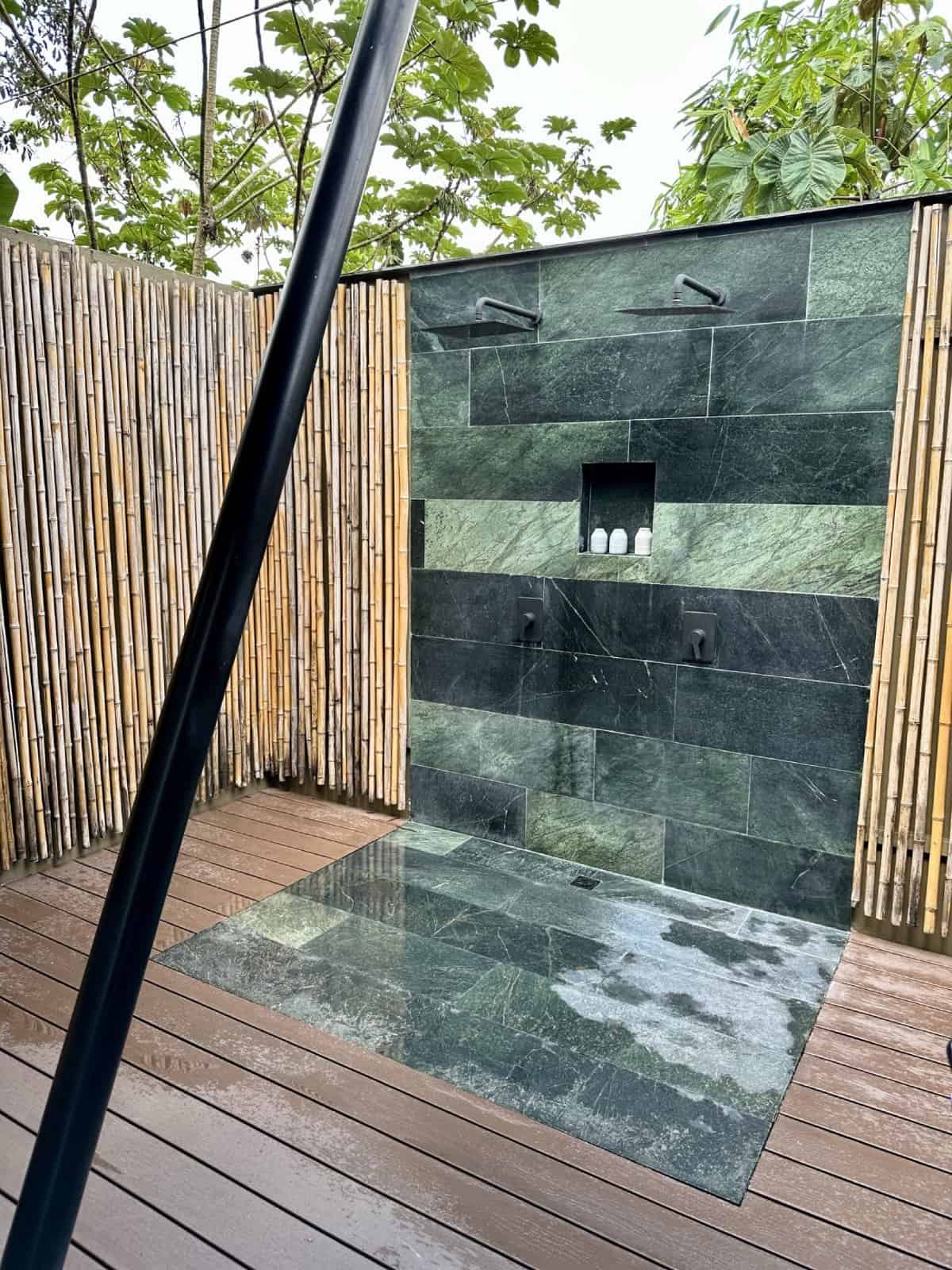 My amazing suite (with outdoor shower) at Nayara Tented Camp - what it was like staying at this luxury Costa Rican resort