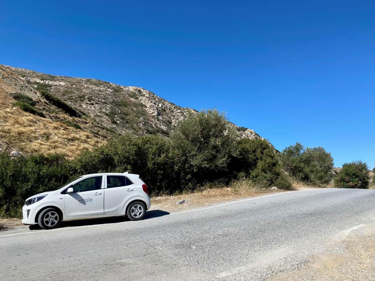 A guide to renting a car in Naxos, roads, gas stations, driving in Naxos & more