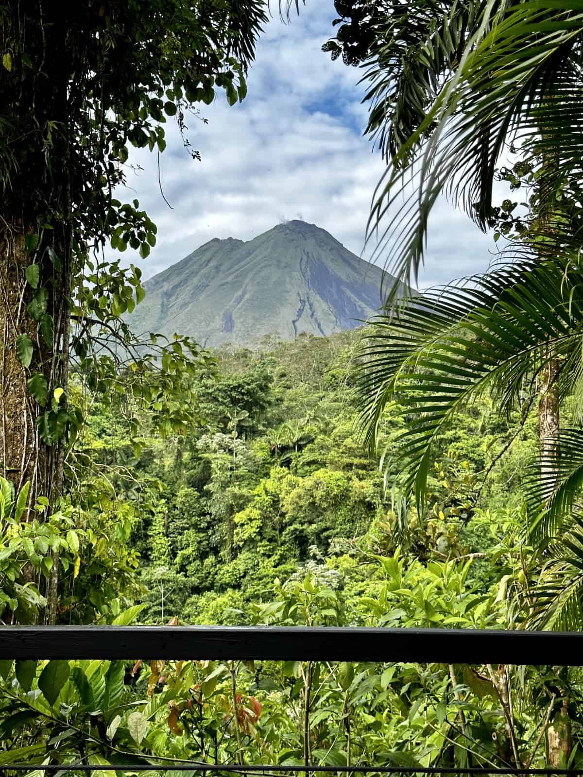 Amor Arenal hotel review - what to expect from this boutique Costa Rica luxury resort, nestled in the La Fortuna rainforest, with private balcony views of the Arenal Volcano