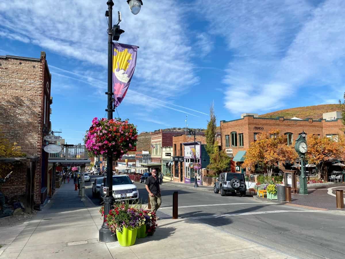 Things to do in Park City in the fall - explore the charming downtown