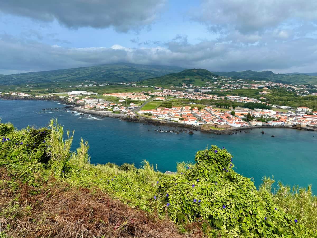 What to do in Faial Island (Azores) - drive up to Monte de Guia for a great view over Horta