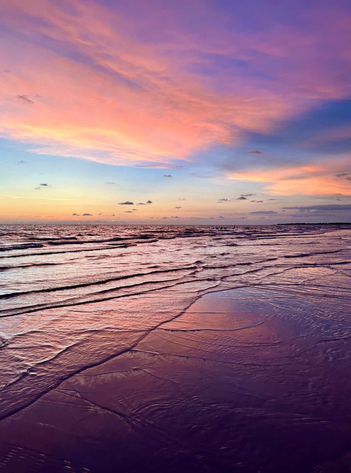 Marco Island is known for its sunsets, and the ones at JW Marriott Marco Island beach are amazing