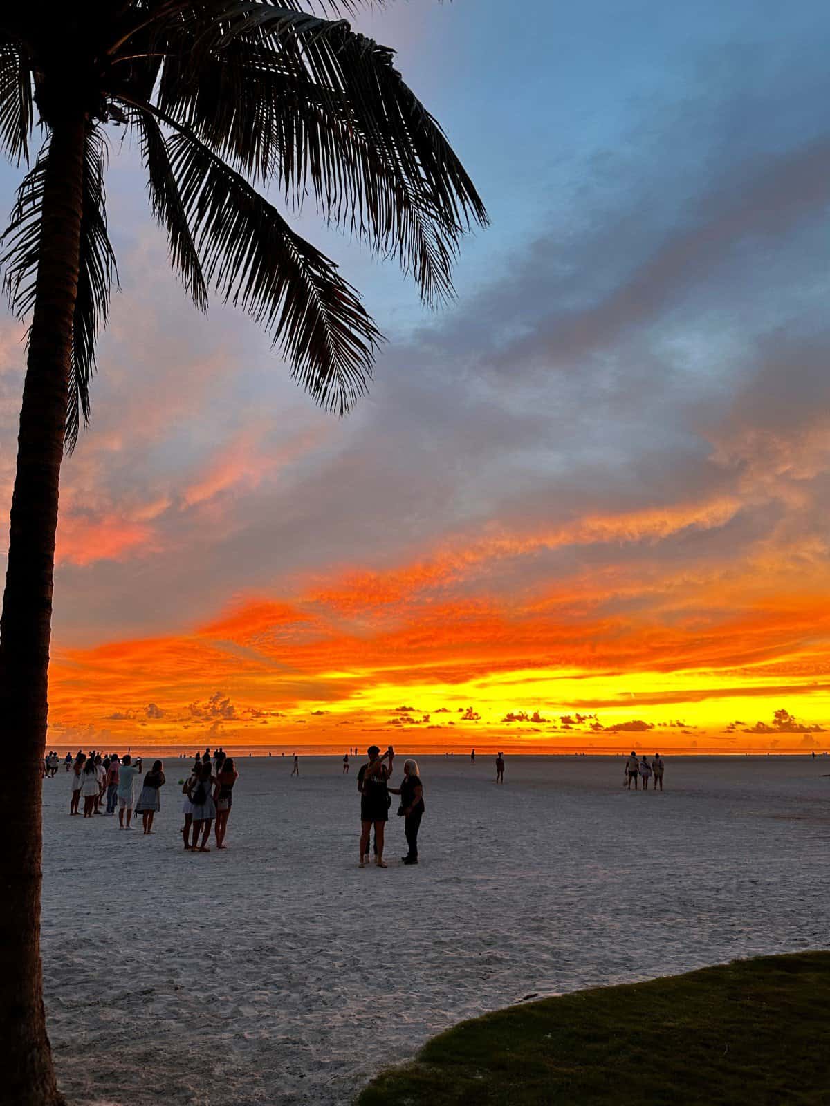 Marco Island is known for its sunsets, and the ones at JW Marriott Marco Island are amazing